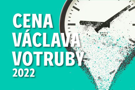 Grafický motiv plakátu k vyhlášení Ceny Václava Votruby 2022