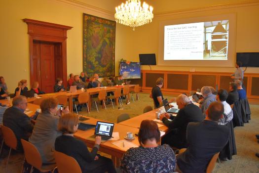 4th SAC meeting and CRREAT workshop were held in the main bulding of the Czech Academy od Sciences in Prague