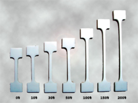 Superplastically deformed ceramic samples 3Y-TZP