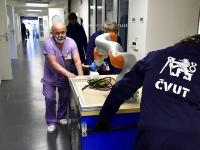 Pipeťák/Test-tuber robotic station for Prague´s Na Bulovce Hospital