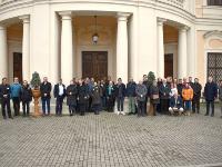 Participants of the Barrande 2022 workshop in front of the Liblice castle 