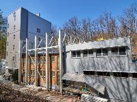 Building of AMS laboratory on mid-April 2019